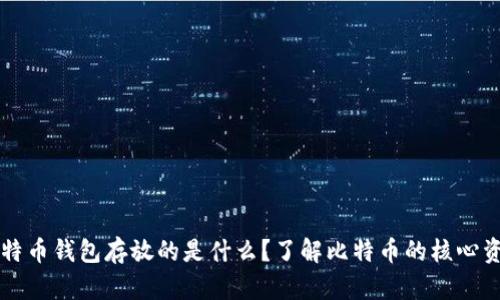 比特币钱包存放的是什么？了解比特币的核心资产