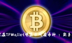 如何在TPWallet中显示所有币种 : 新手指南